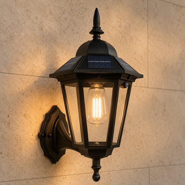 Luz Solar de Pared para Exteriores