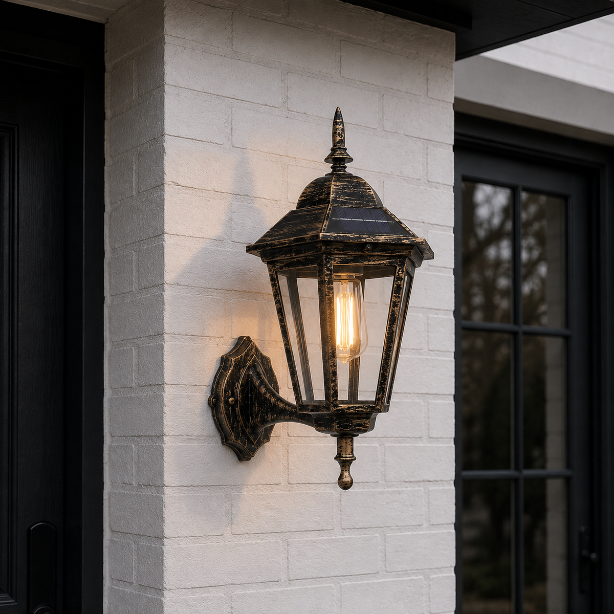 Luz Solar de Pared para Exteriores