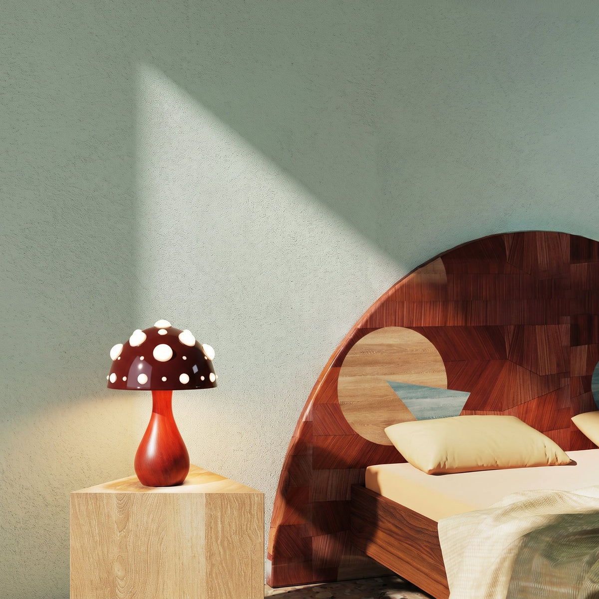 Lámpara de Mesa Diseño Seta